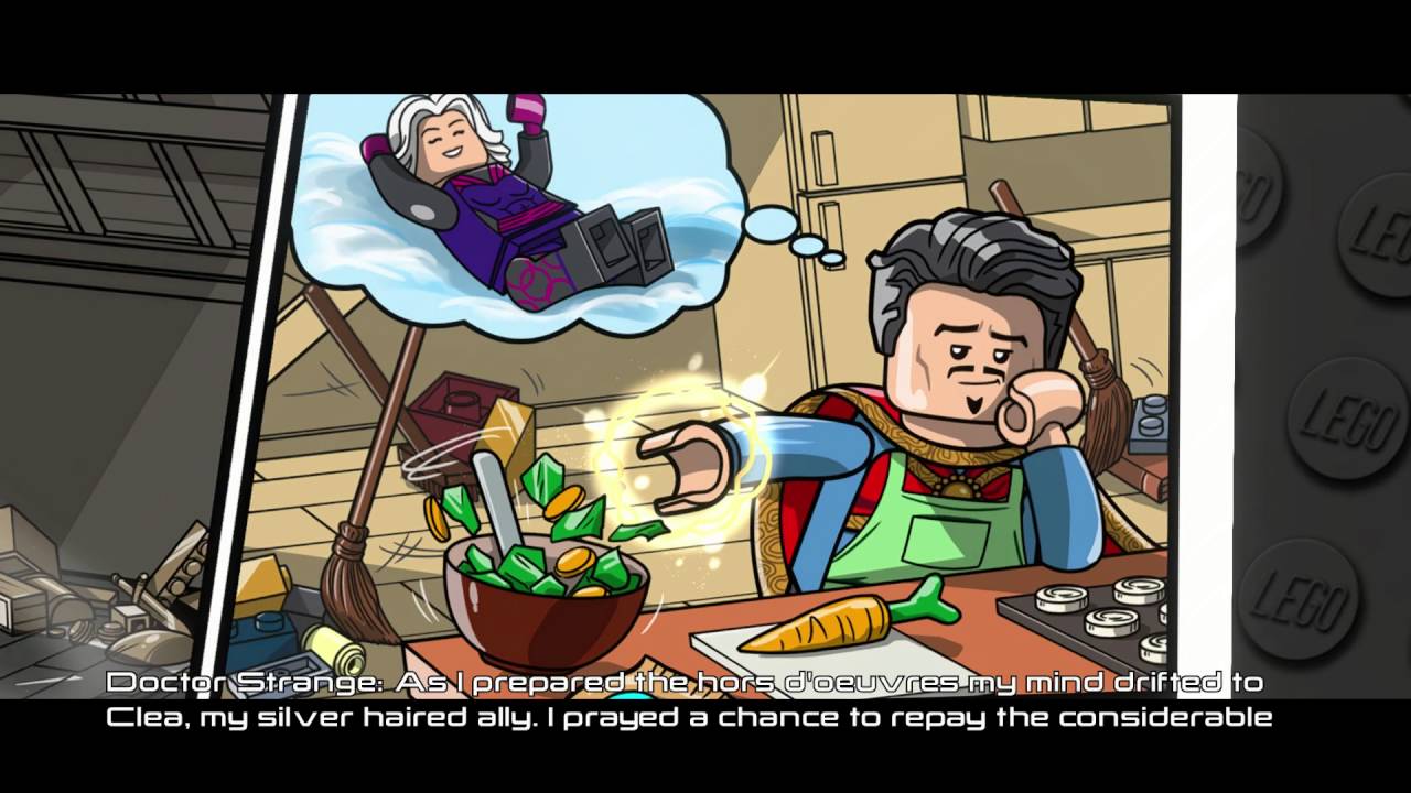 Doctor Strange Story Mode Level Walkthrough Gameplay in LEGO Marvel's Avengers DLC