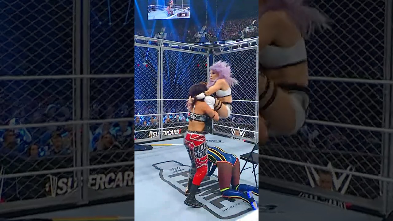 Candice LeRae is taking it to Naomi and Bayley! 👊 #SurvivorSeries #WarGames