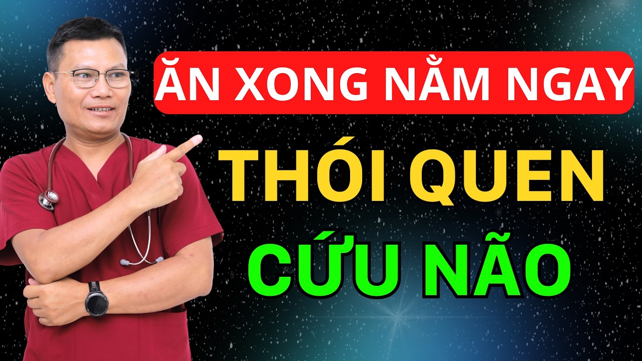 Ăn Xong Nằm Ngay: Thói Quen Cứu Não Ổn Định Huyết Áp, Phòng Đột Quỵ Tuổi Già | Lê Minh Tuấn