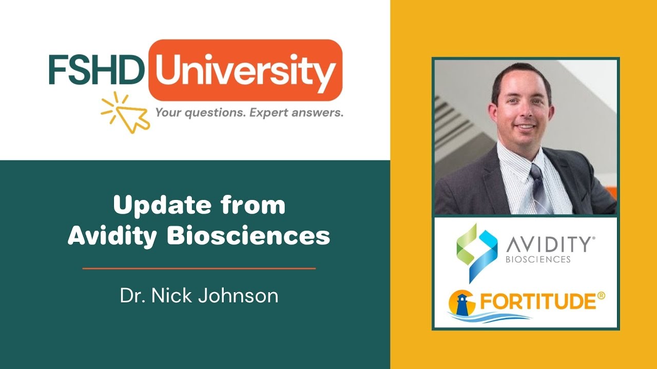 FSHD University – Update from Avidity Biosciences