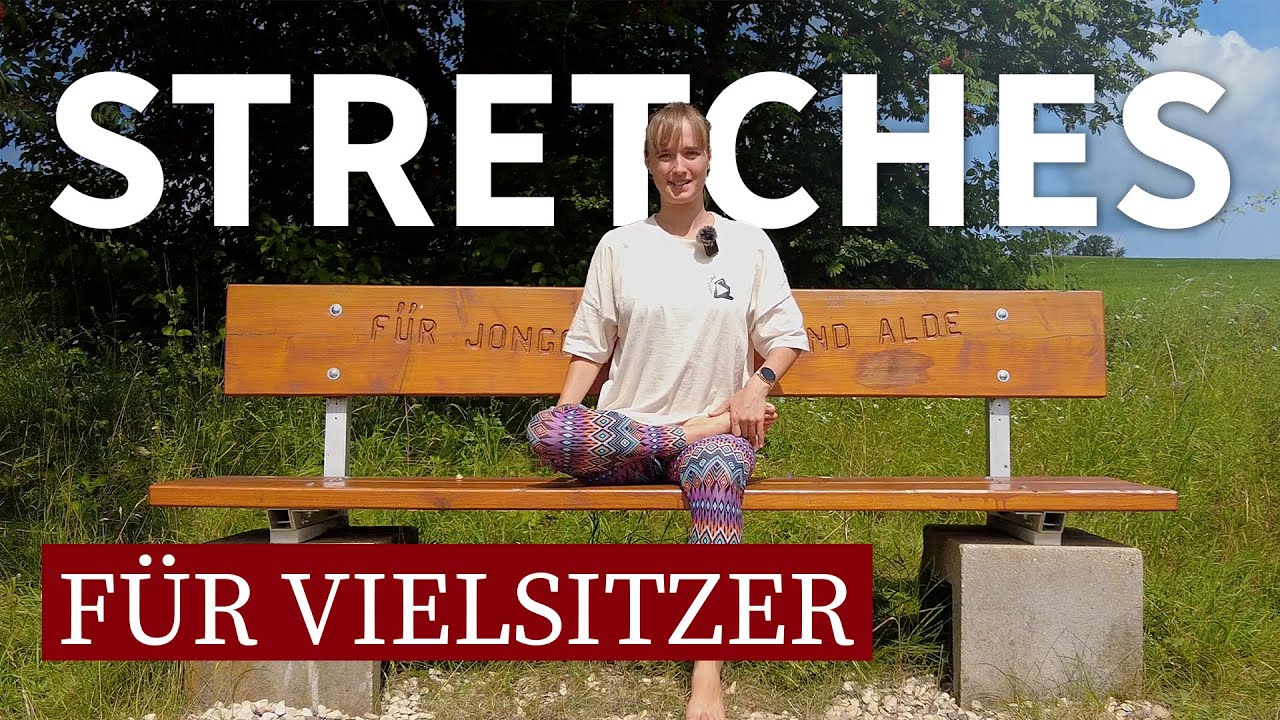 Stretches für Vielsitzer | Mobilisationsübungen der Oberschenkel & Hüfte | Für Beginner