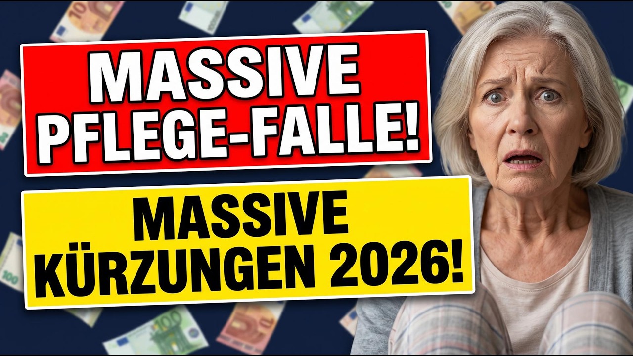 Pflege-Falle schnappt zu! Strengere Regeln bei der Einstufung und radikale Kürzungen stehen bevor.