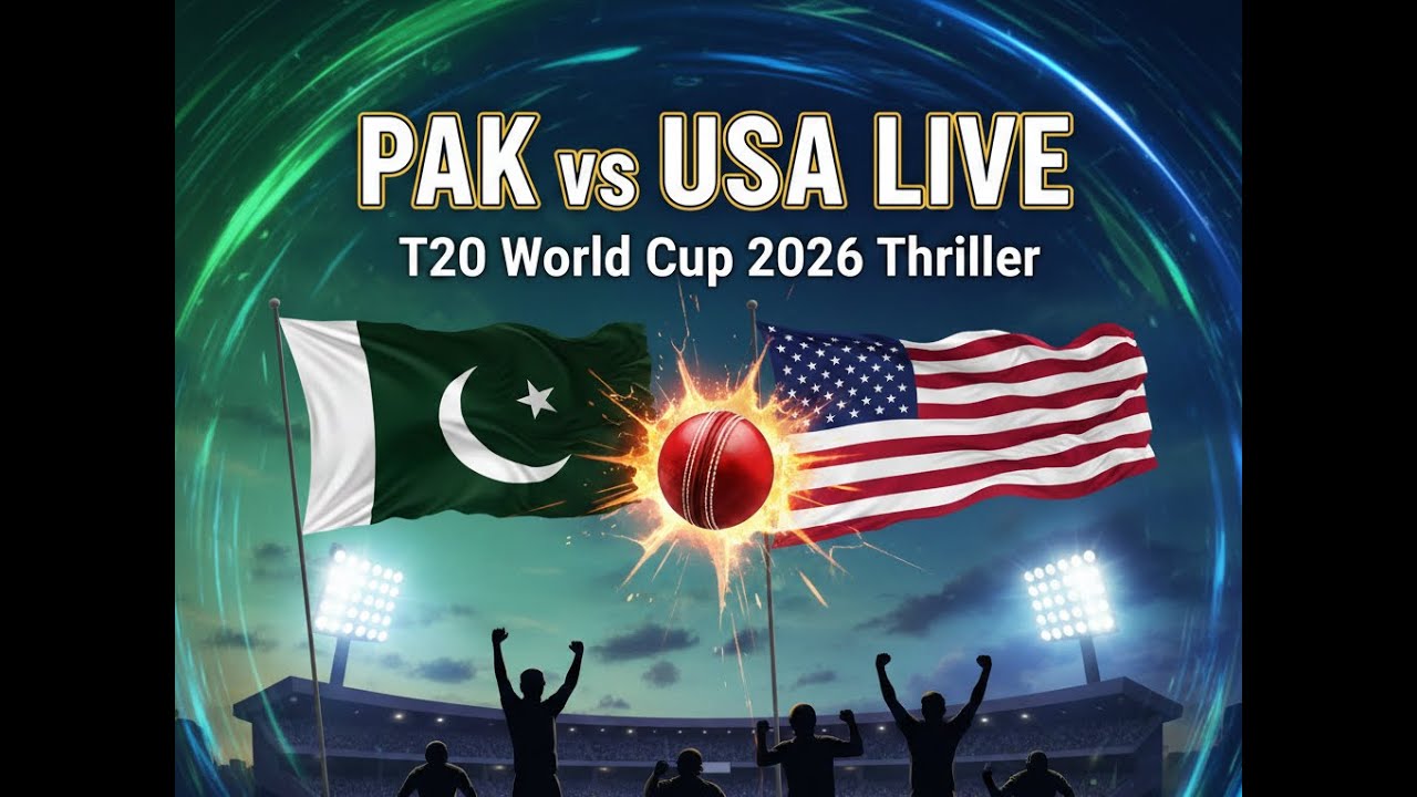 PAK vs USA LIVE Commentary | T20 World Cup 2026 Thriller from Colombo