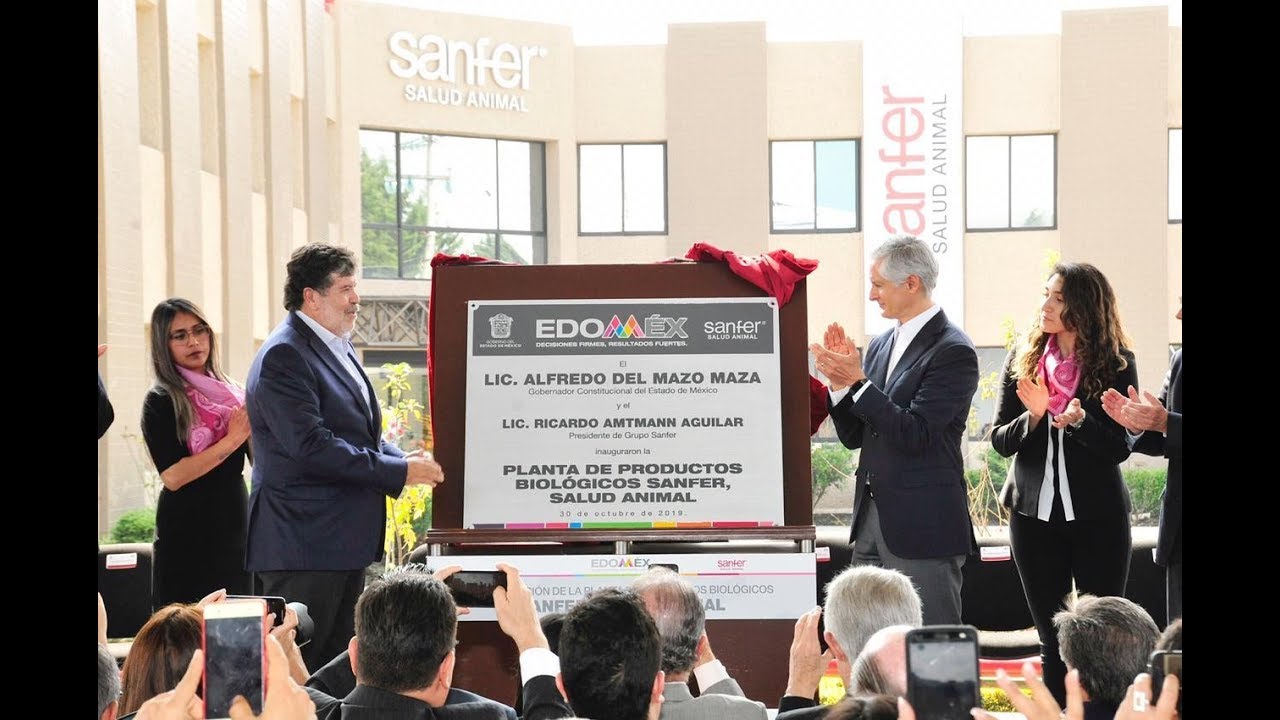 Mensaje en la Inauguración de la Planta de Productos Biológicos Sanfer, Salud Animal.