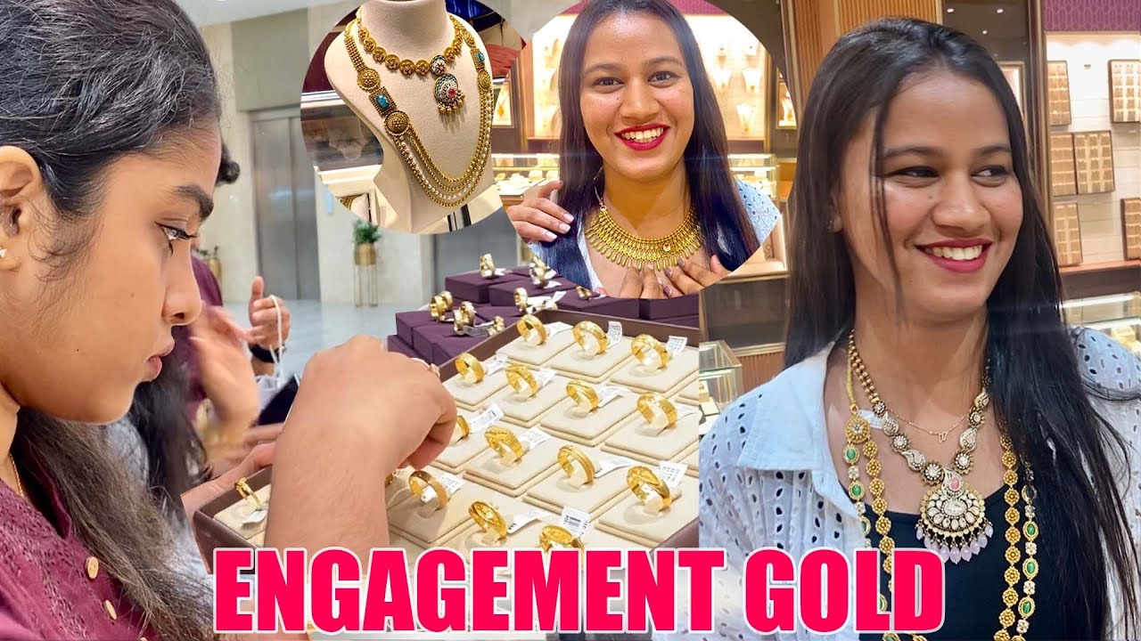 Engagement Jewellery Purchase 💍 | അഞ്ചിക്കും ഷാമിക്കും Gold നോക്കാം ❤️