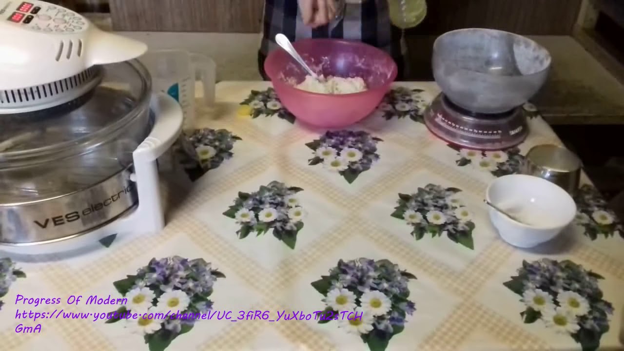 Как приготовить домашний хлеб в аэрогриле.  How to cook homemade bread in aerogrill.