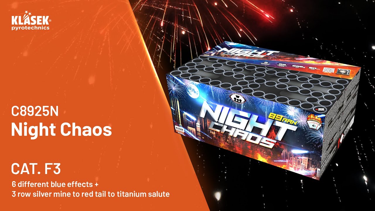 C8925N Night Chaos | Klasek pyrotechnics