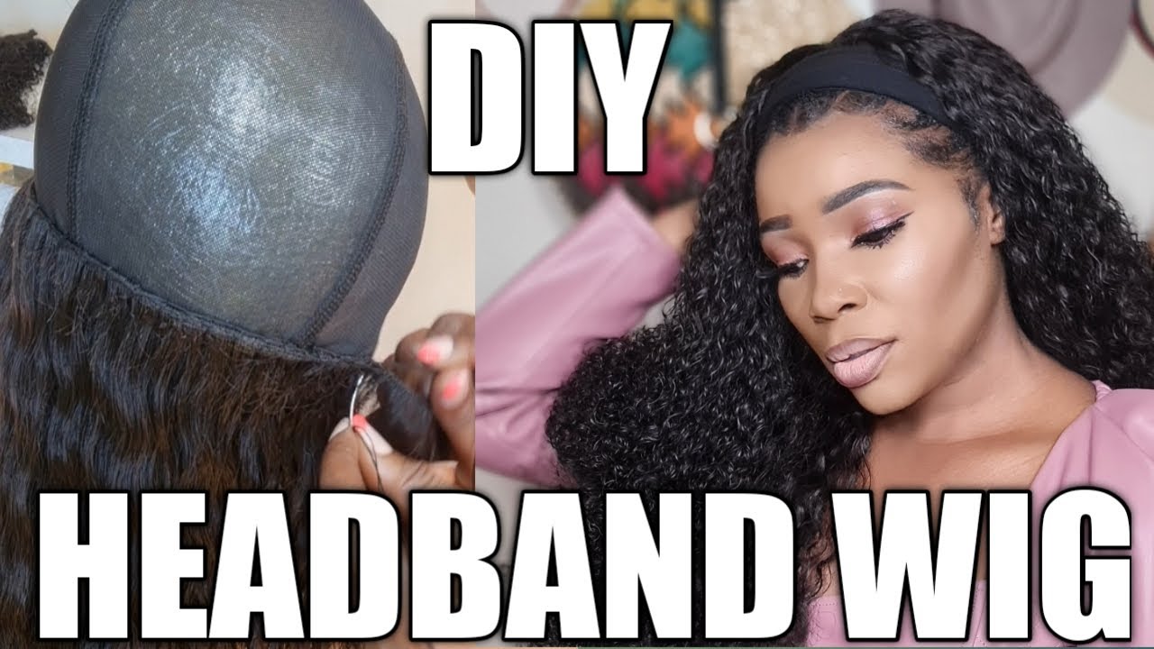 HOW TO MAKE A HEADBAND WIG (TUTORIAL)