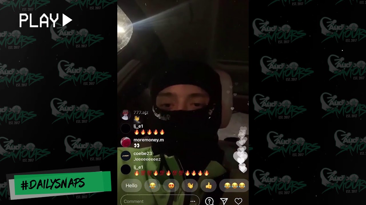 Central Cee Plays Unreleased Music On Instagram Live #DailySnaps | Audio Saviours