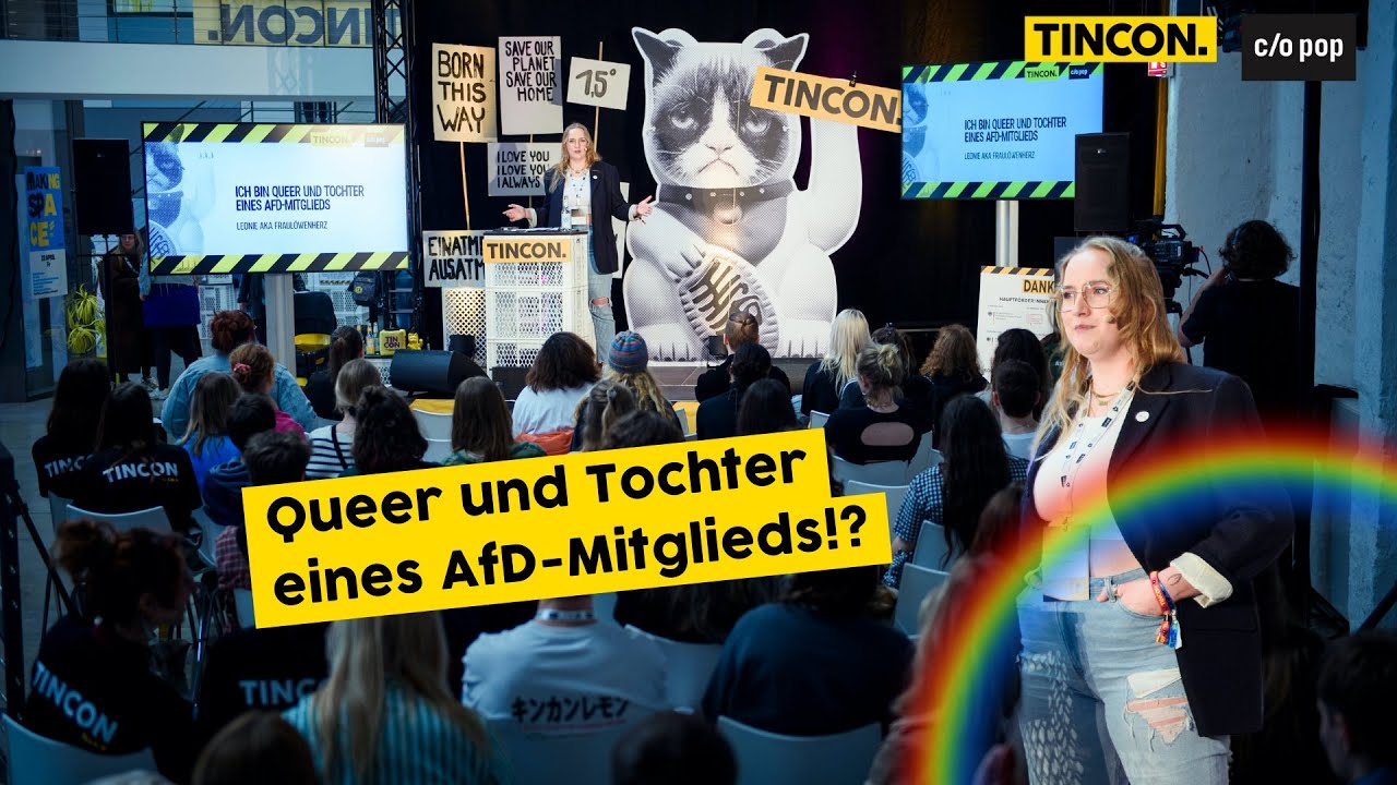 Wie umgehen mit rechten Verwandten? FrauLöwenherz spricht über ihre Erfahrung | TINCON Köln 2023