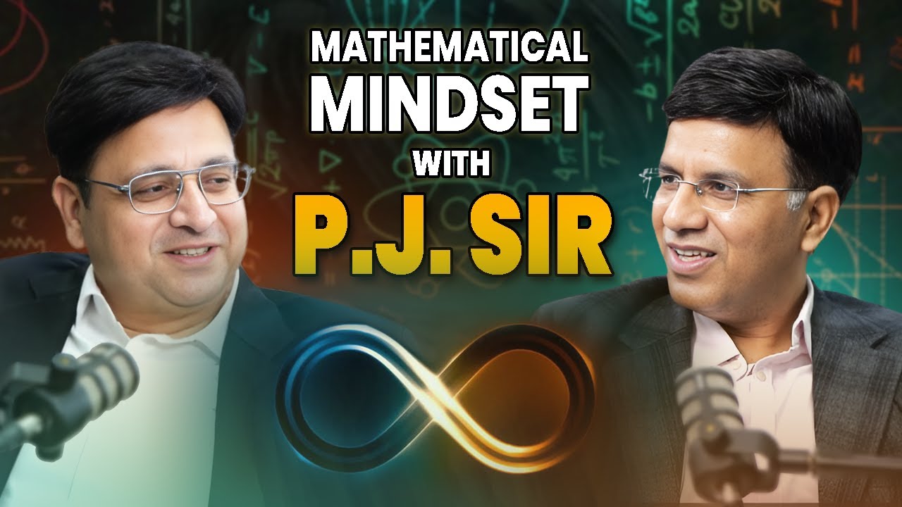 🧠 Mathematical Mindset With PJ Sir | Podcast-11 🎙️ | By MS Chouhan