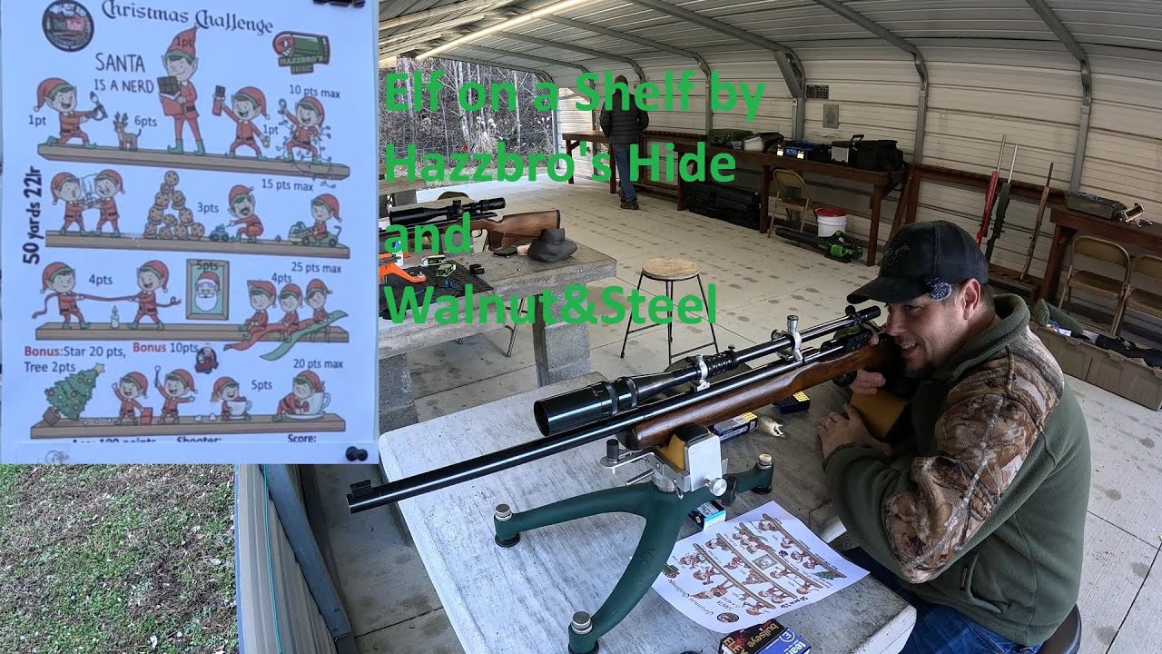 Джастин и Винс CZ457 против Винчестера 52C Эльф на полке @Hazzbro1964 @WalnutandSteel