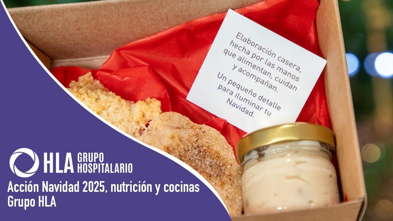 Grupo HLA | Acción Navidad 2025 del equipo de nutrición y cocinas para los pacientes