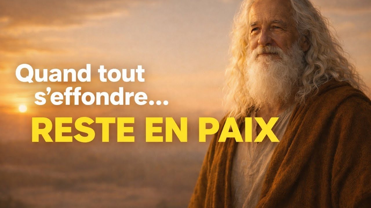 La Paix du Saint-Esprit : Comment Rester Calme Quand Tout S’Effondre Autour de Toi