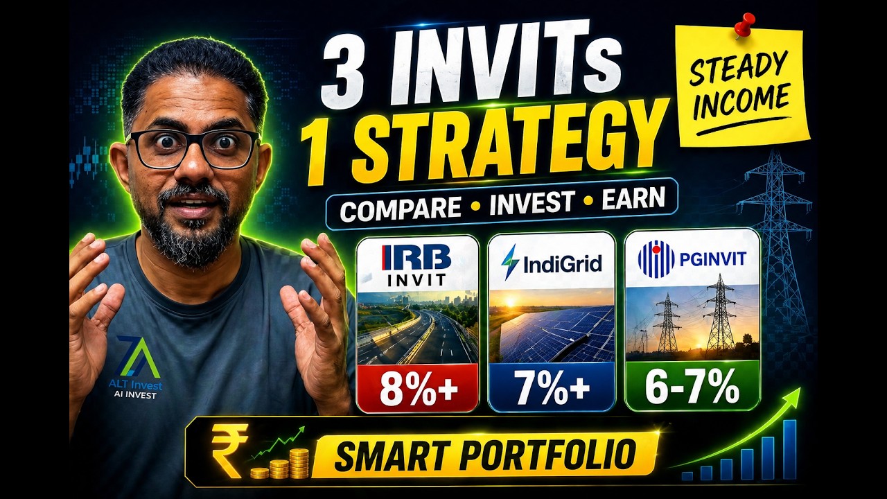 3 InvITs, 1 умная стратегия | Создаем пассивный доход с IRB, IndiGrid и PGINVIT