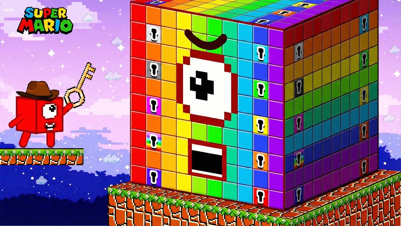 Numberblocks 1-10 Find the Key to Rescue Numberblock 100