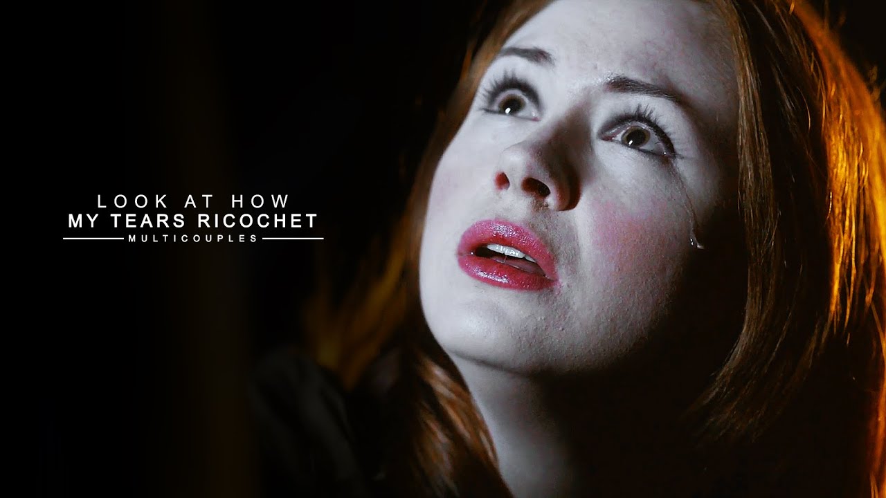 look at how my tears ricochet