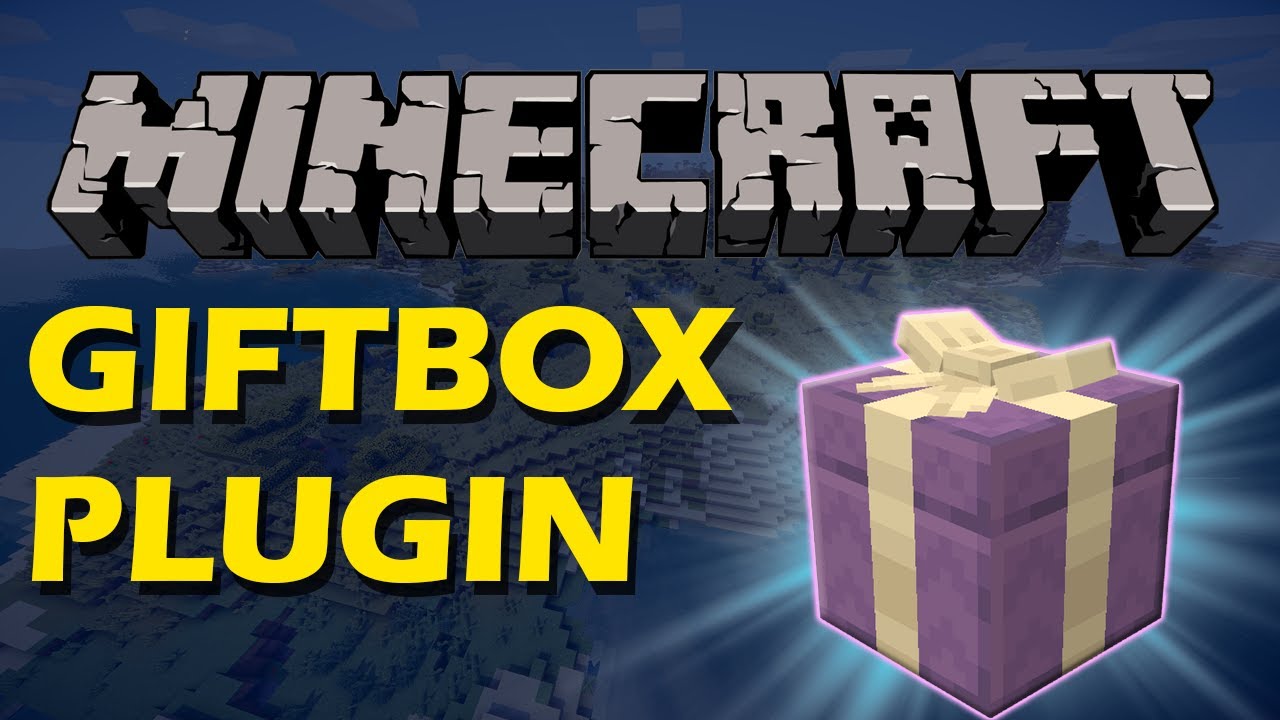 Receive items in Minecraft with GiftBox Plugin