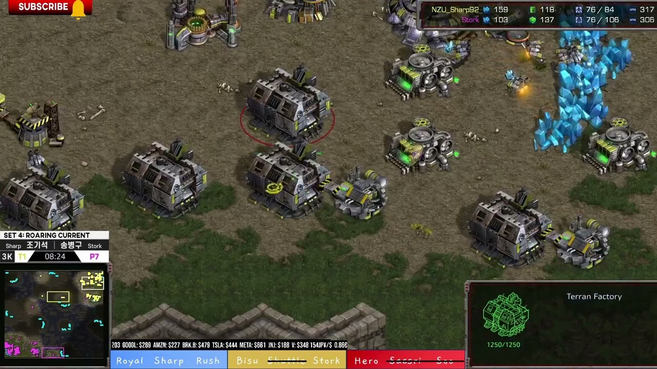KCM 2025 S4 W2 Set 4 @ Roaring Current | Starcraft Commentary
