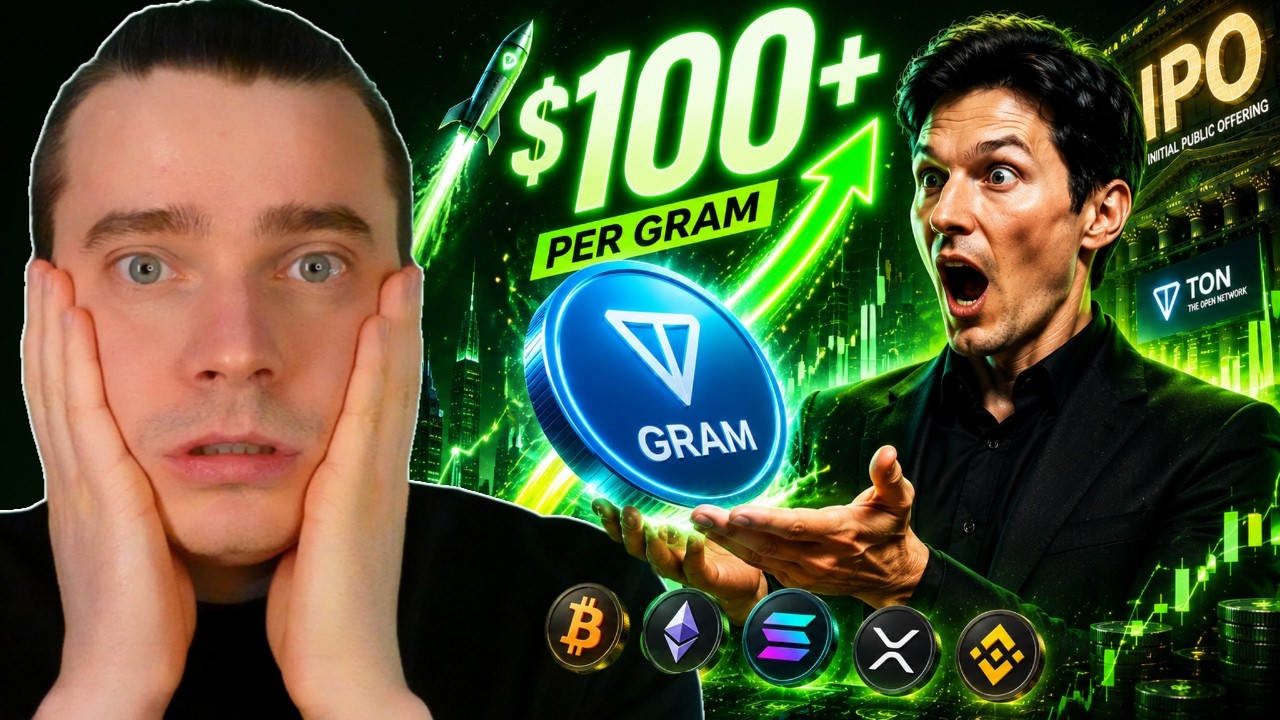⚠️TON GRAM ПО $100! ИЗВЕСТНА ДАТА МЕГА ПАМПА ВСЕЙ ЭКОСИСТЕМЫ ⚠️DOGS, NOTCOIN, HMSTR, ЭФИРИУМ, СОЛАНА