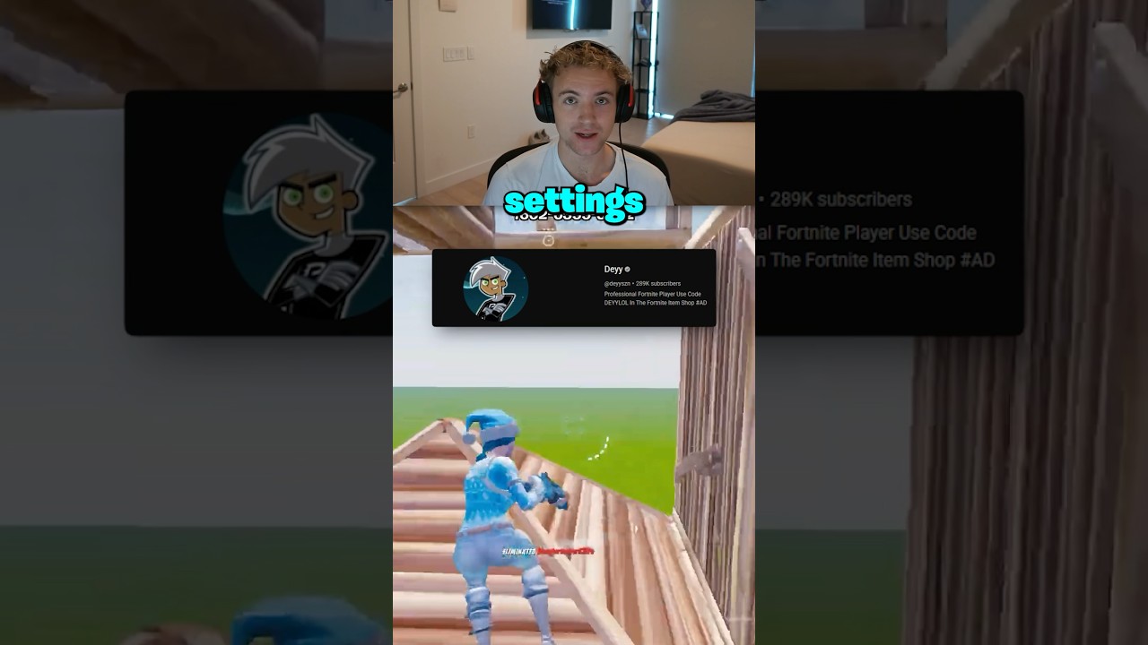 Тестирую настройки Fortnite от Deyy! ⚙️🤔