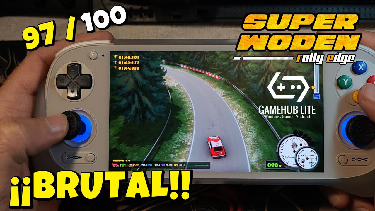 ¡Joyazo absoluto! Tienes que ver Super Woden Rally Edge en Retroid Pocket G2
