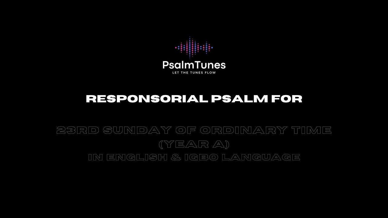 PSALM 95 // O that today you would listen to his voice! Harden not your hearts.