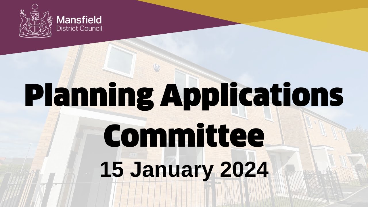 Planning Committee - 15 Jan 2024