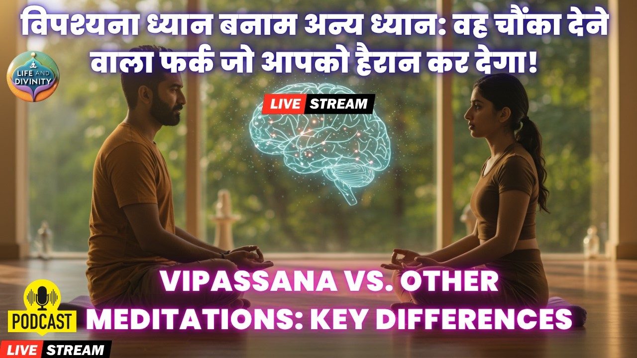 VIPASSANA VS. OTHER MEDITATIONS- Key differences | वह चौंका देने वाला फर्क जो आपको हैरान कर देगा!