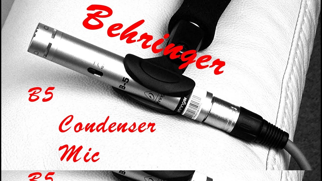 Behringer B5 Condenser Microphone Review - a Low Noise Pencil Mic