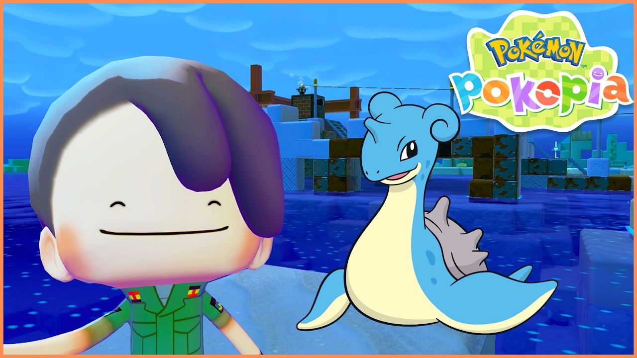 Pokemon Pokopia Part 5 - Unlocking Lapras and Swimming Ability on Bleak Beach