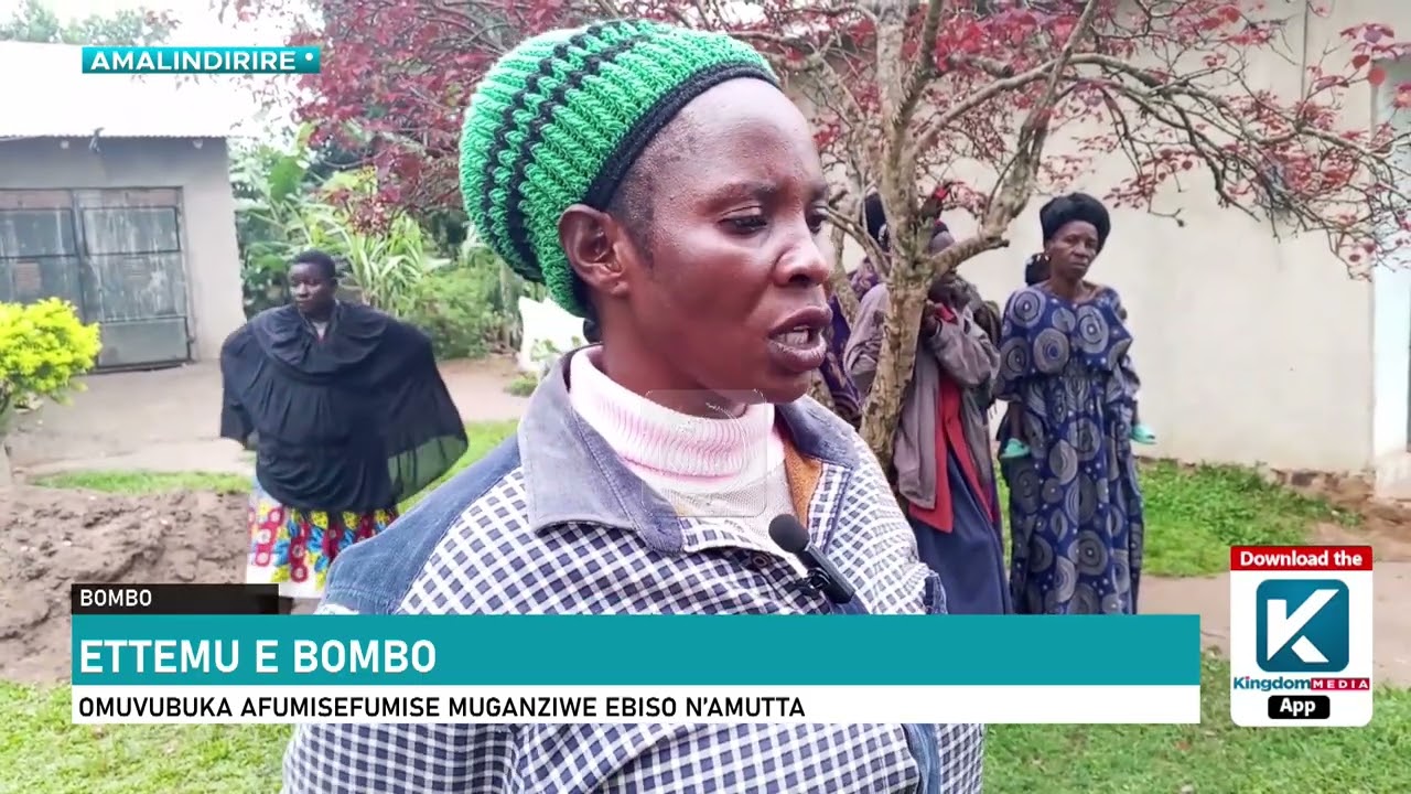 Ettemu e Bombo : Omuvubuka afumisefumise muganziwe ebiso n’amutta.