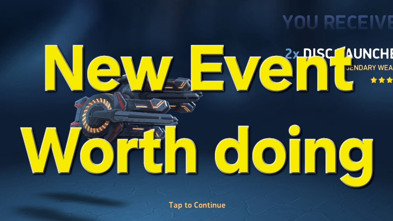 New Event worth doing | mech arena |