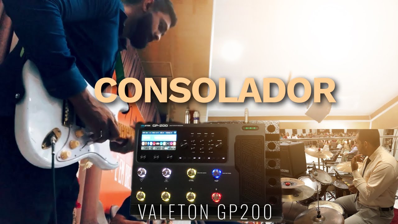 Olha como ficou sem ensaio ao vivo (cover) valeton gp200 guitarcam
