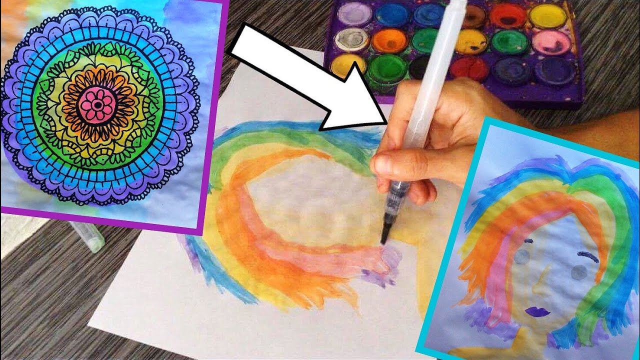 PINCEL DE AGUA I PRODUCTO MÁGICO PARA PINTAR