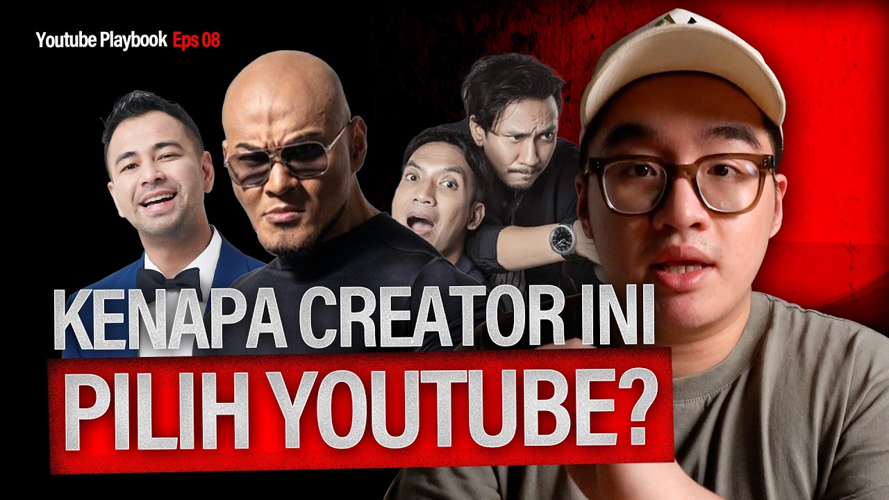 Deddy Corbuzier, Raffi Ahmad, Vindes Kenapa Mulai Youtube? #YoutubePlaybook Eps 8