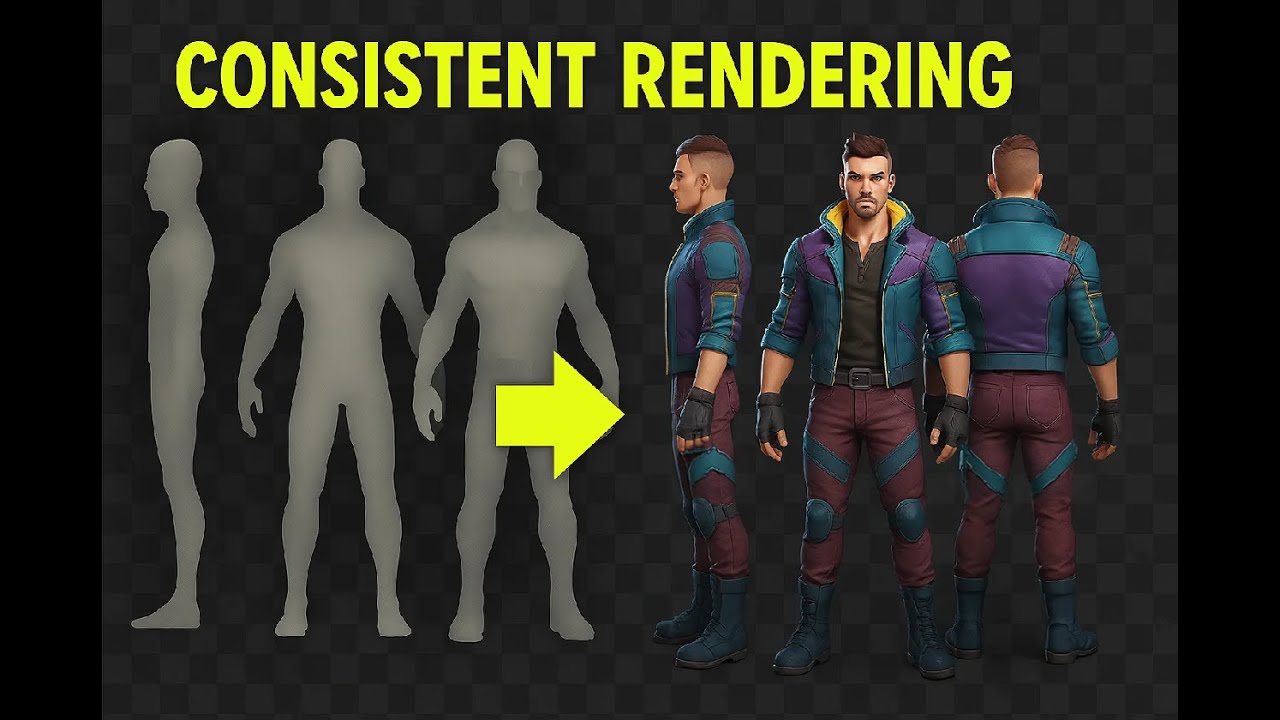 Building AI Workflow Templates for Consistent Character Turnarounds and 2.5D Game Assets