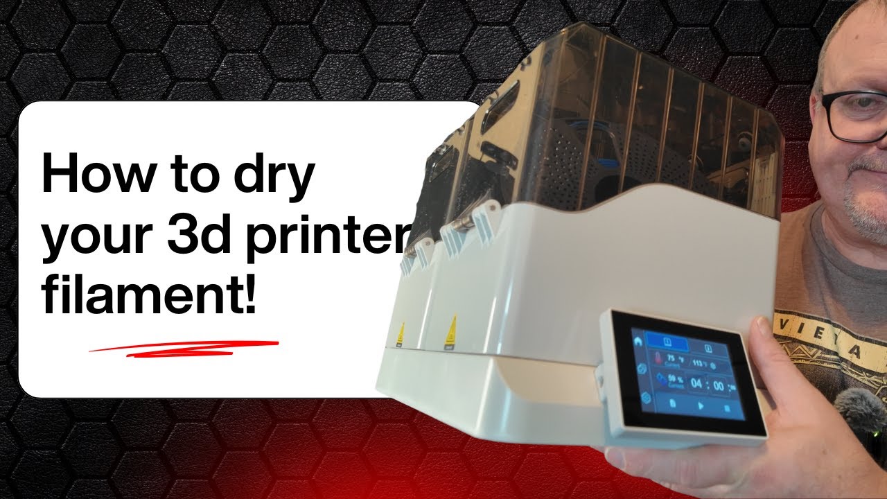 Stop Humidity From Ruining Your 3D Prints - Filament Dryer First Look