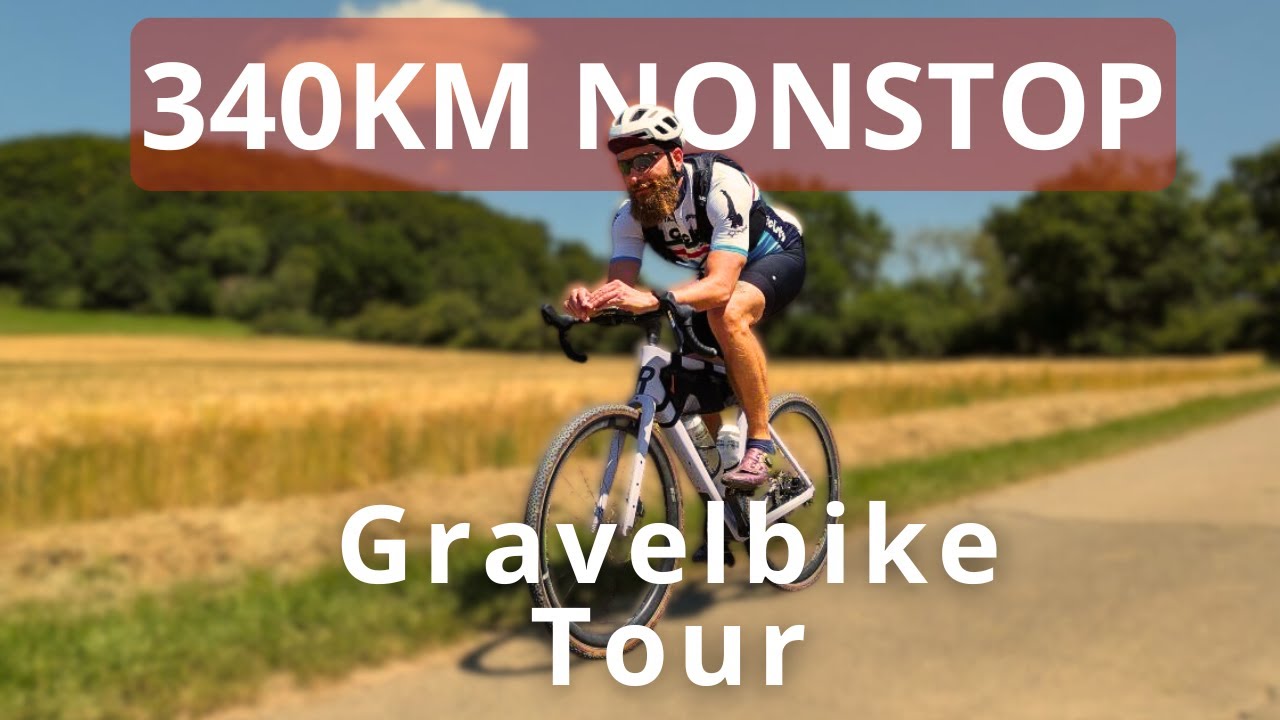 Ultracycling Challenge: 340 km Gravelbike-Tour an einem Tag | XL Vlog | Von Kassel bis nach Sachsen