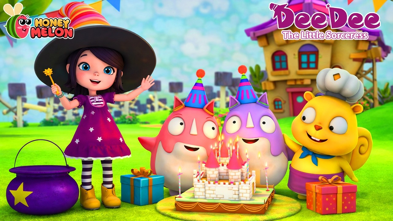 Сюрприз на день рождения Чарли 🎂 | Волшебная вечеринка на надувном замке | Забавный детский мульт...