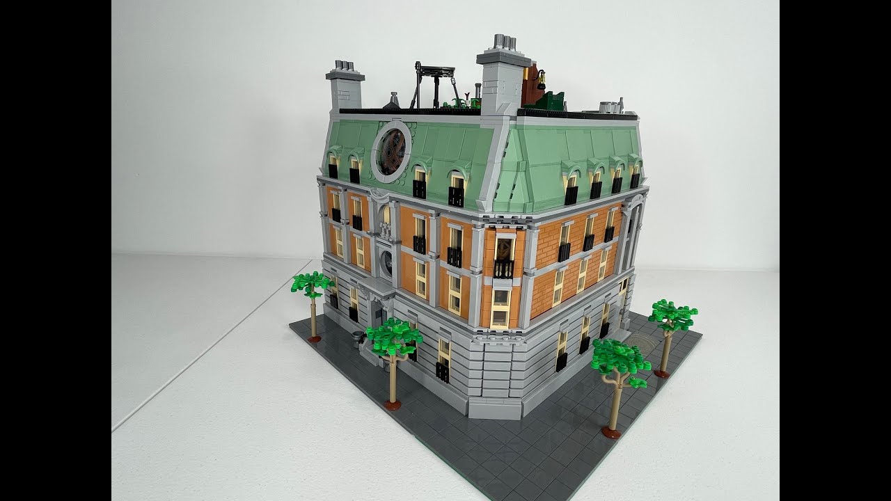 Lego Sanctum Sanctorum 76218 expansion! Features from every Sanctum added including a monster floor!