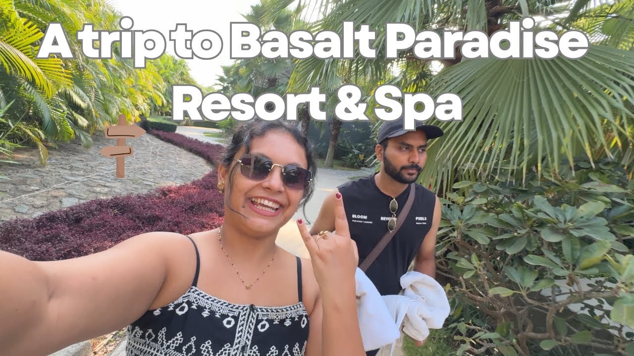 Our Dreamy Stay at Basalt Paradise Resort & Spa 😎| Full Tour Near Mumbai and Vadodara