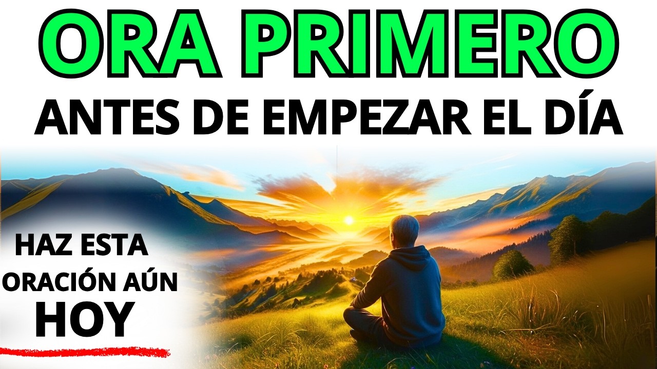 Oración milagrosa para entregar todo en las manos de Dios y encontrar paz en tu corazón.
