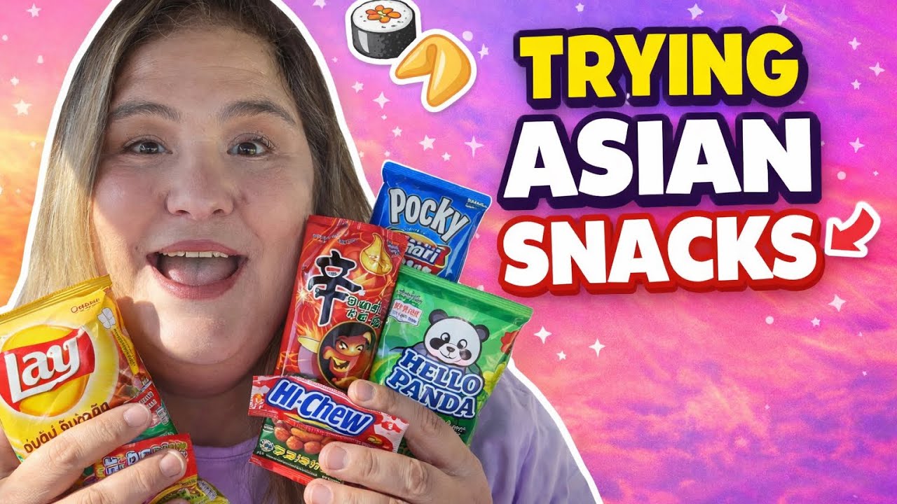 Trying Asian Snacks & Chat