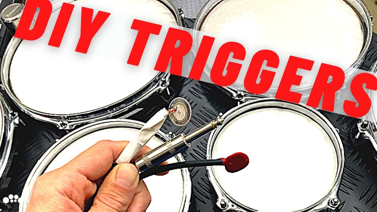 DIY Drum Triggers for CHEAP - Digitizing the Tenor Drums