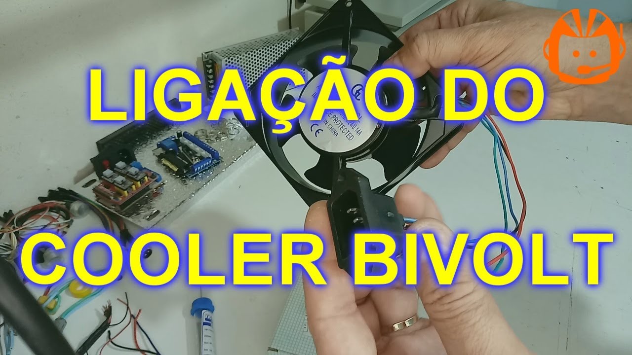 Instalação Coolers Bivolt 120mm