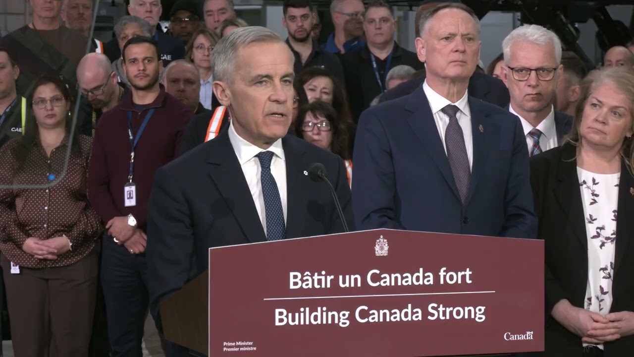 Le premier ministre Carney lance la première Stratégie industrielle de défense du Canada