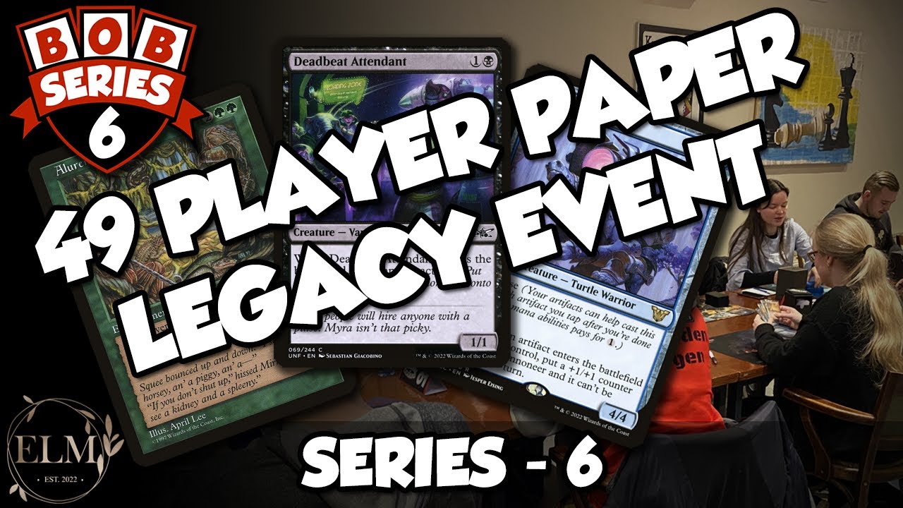 Bazaar of Boxes Series 6 - Paper Legacy Event [MTG Legacy]