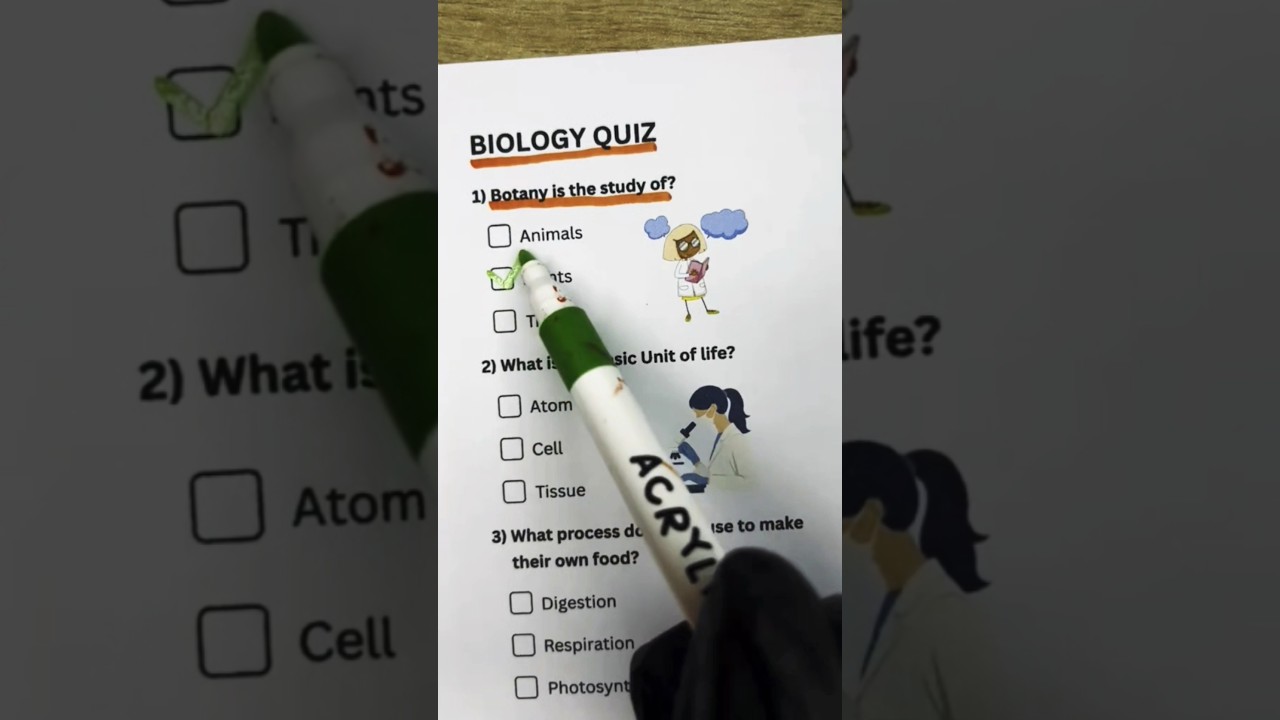 Biology Quiz