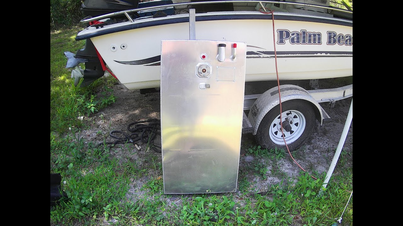 2002 Palm Beach 185 Bay Dancer Fuel Tank Replacement